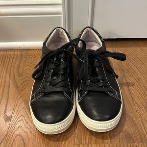 Black, Santa Cruz  Low Top Sneakers, size 7.